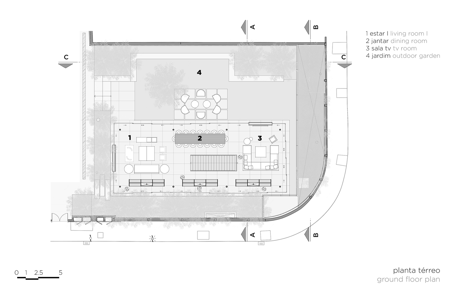 巴西里约热内卢书屋丨Siqueira + Azul Arquitetura-19