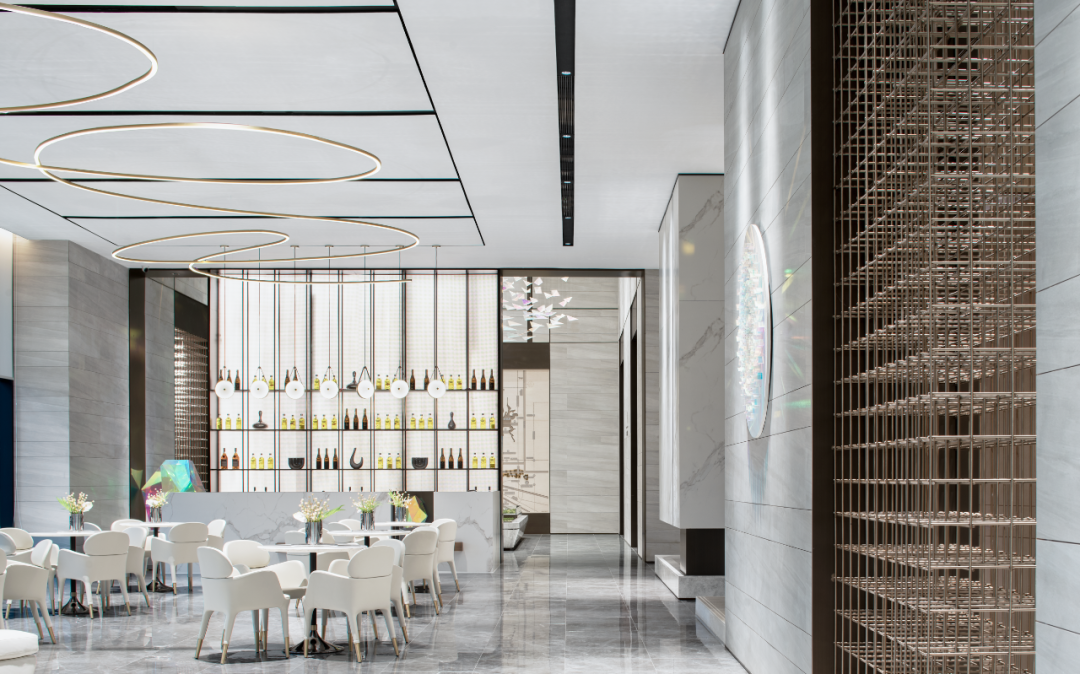 炫彩玻璃+米灰色调，流动的空间灵魂 | 元禾大千-29