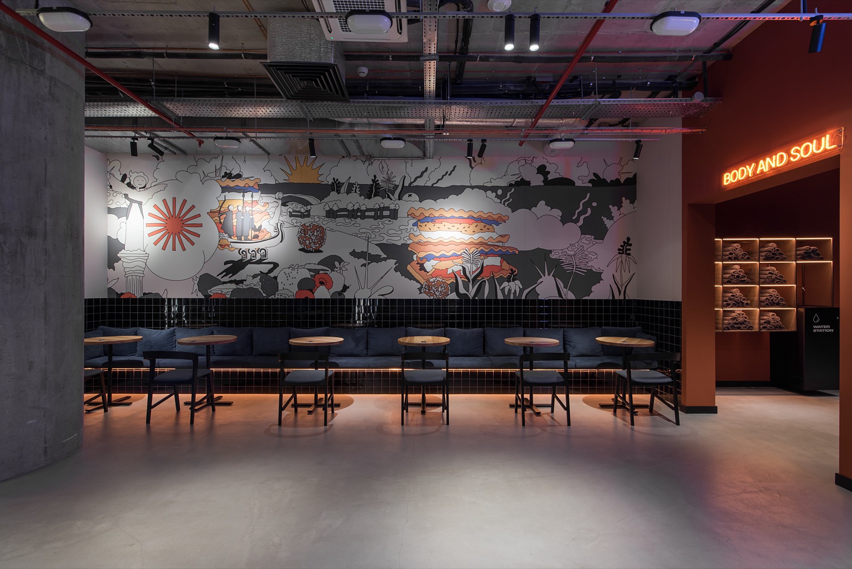 Smartass Gym & Soul健身俱乐部丨乌克兰基辅丨Smart Design Studio-21