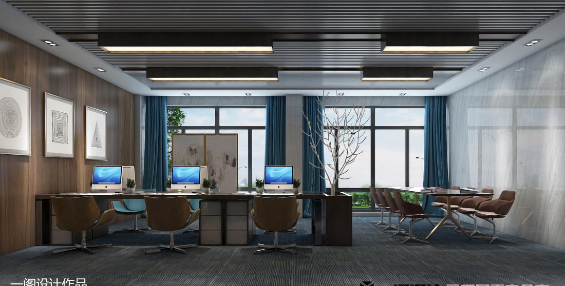 广兴大厦办公楼室内设计解读-0