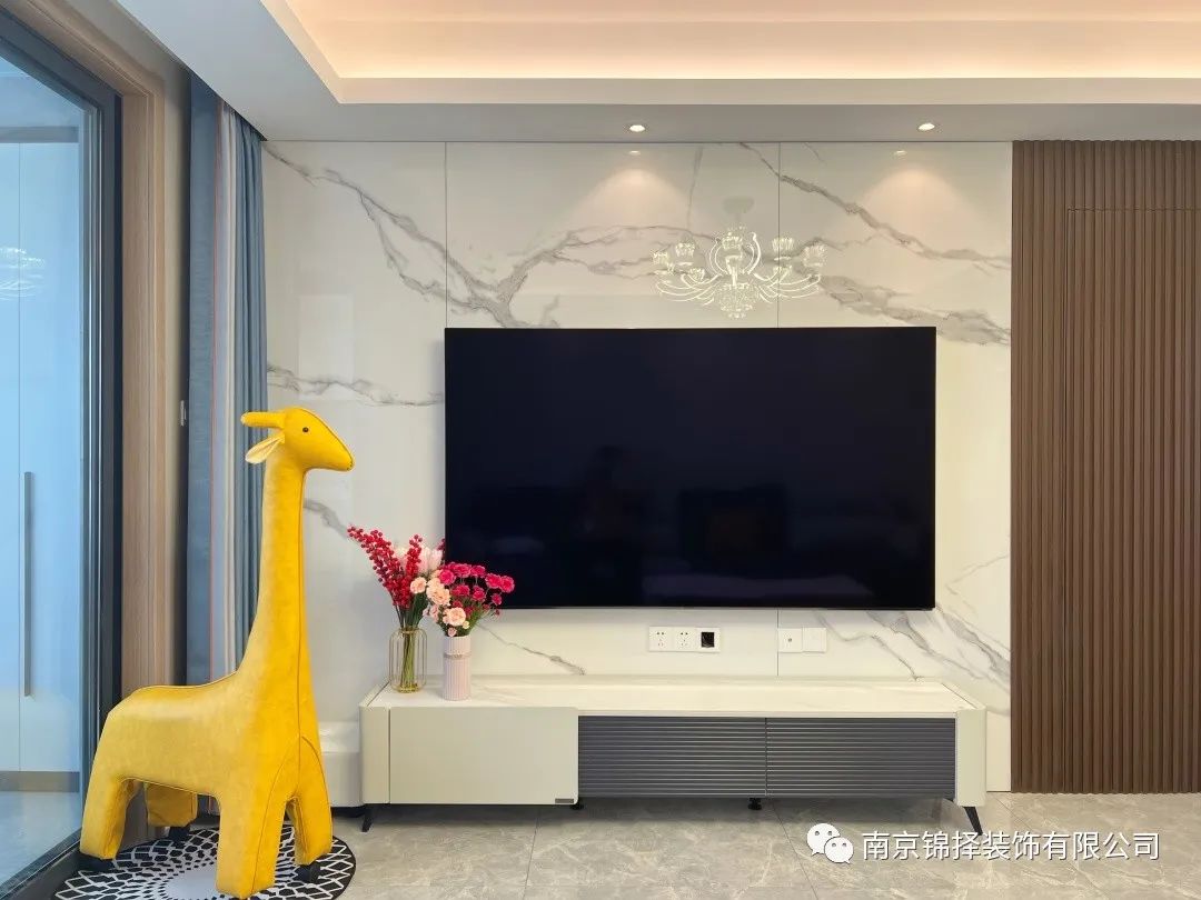 高淳宝龙世家现代轻奢精装改造丨锦择装饰-11