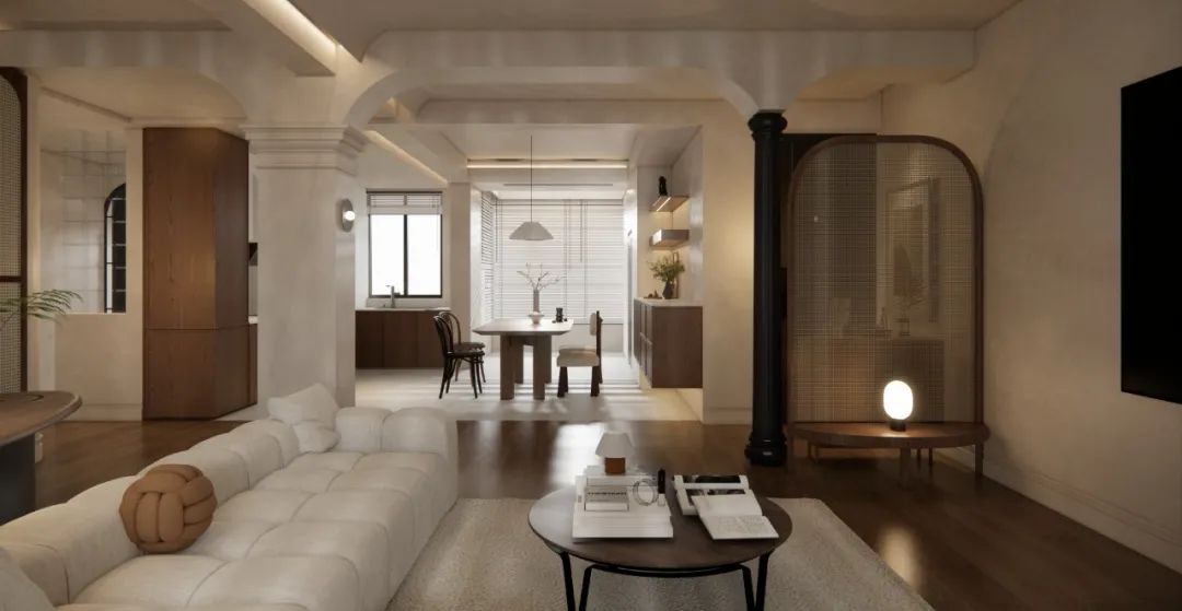 120㎡现代空间,舒适独居的收纳与色彩艺术丨中国滁州丨山舍建筑设计-73