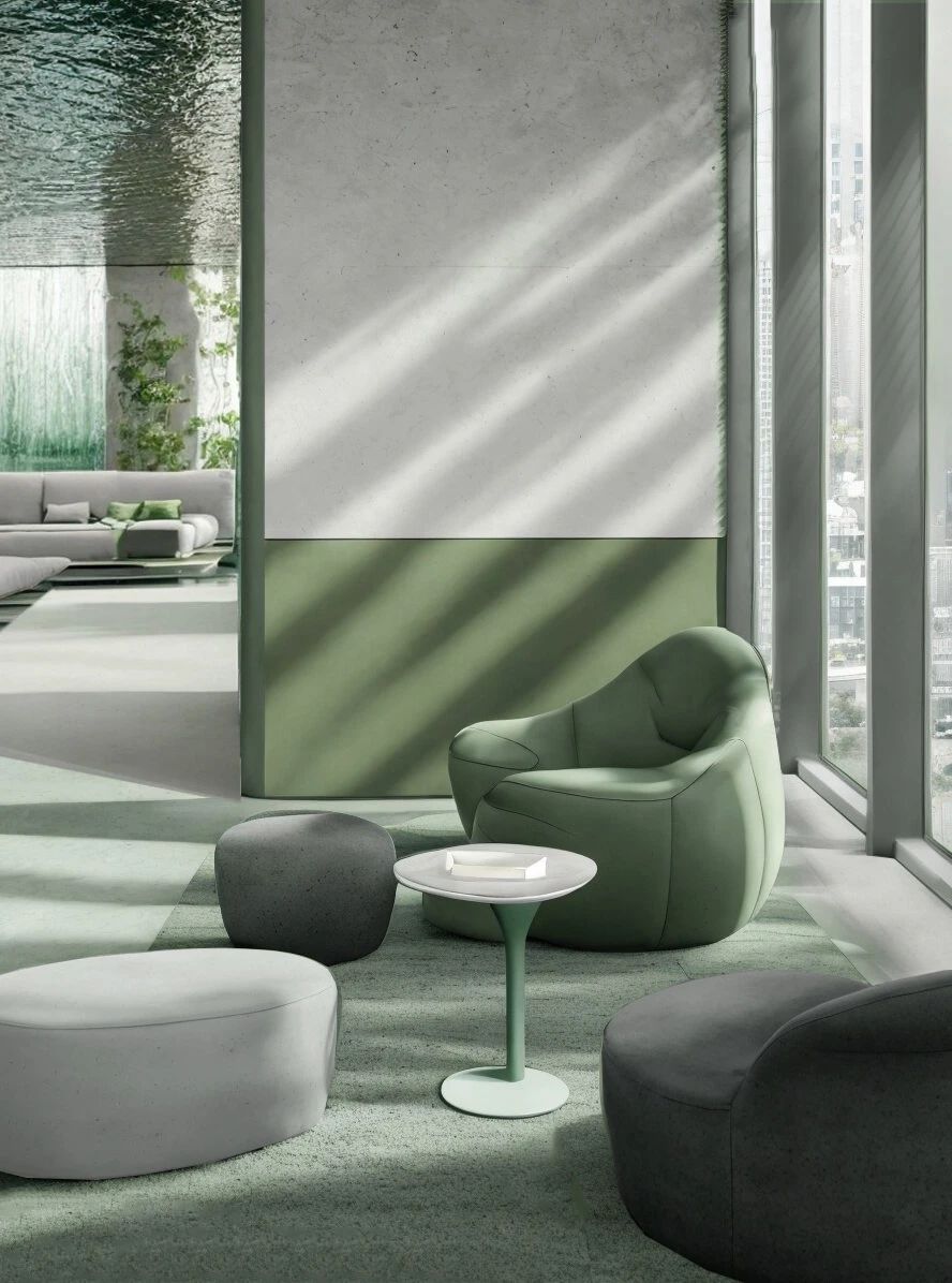 都市中的绿色疗愈办公空间设计丨广州GBD设计机构-49