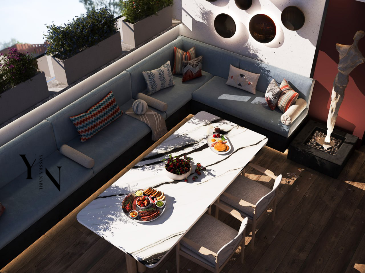 现代室外屋顶设计丨埃及亚历山大-11