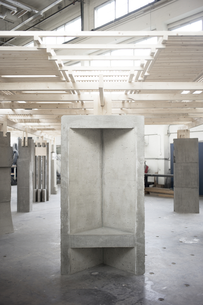 致敬被拆除的 Y 型建筑,混凝土与木结构打造的档案馆-33