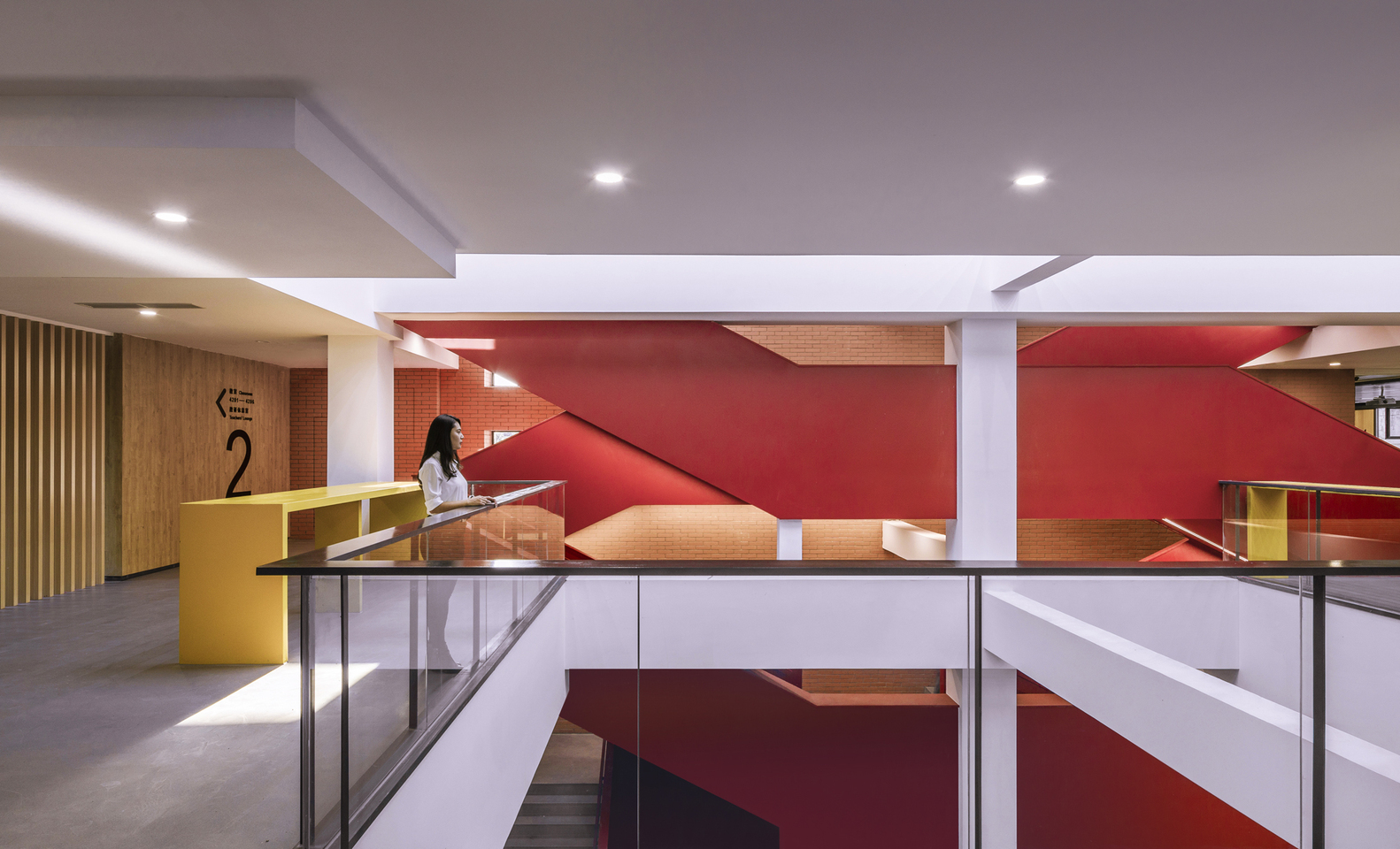 清华第四教学楼室内重建 · 开放式学习空间的营造-23