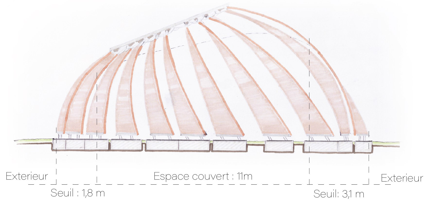 为库埃龙市音乐学校创建活动空间丨法国丨Thuaud Jean Philippe(室内建筑师兼设计师)-8