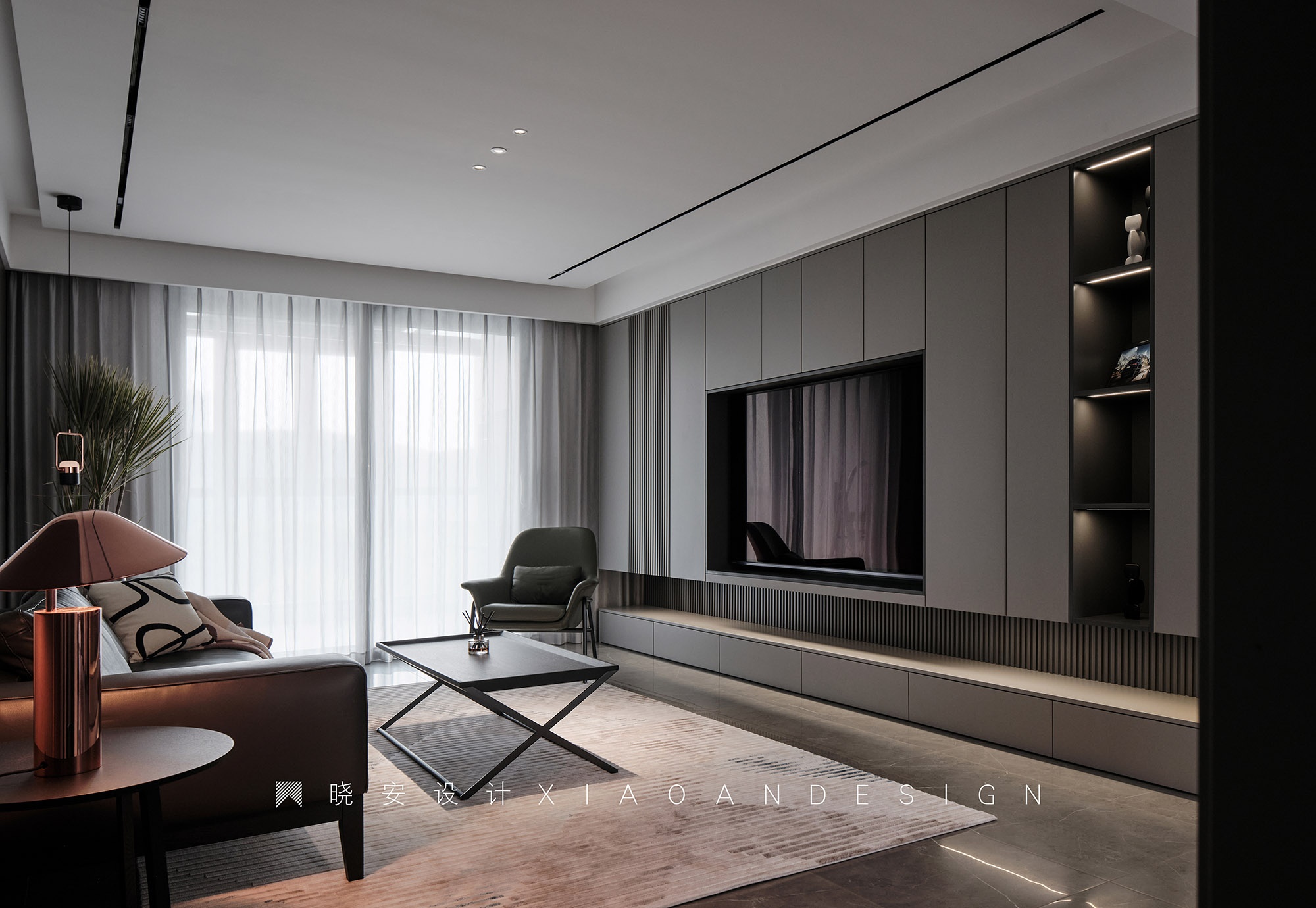 雅戈尔未来城私宅设计丨晓安设计-17