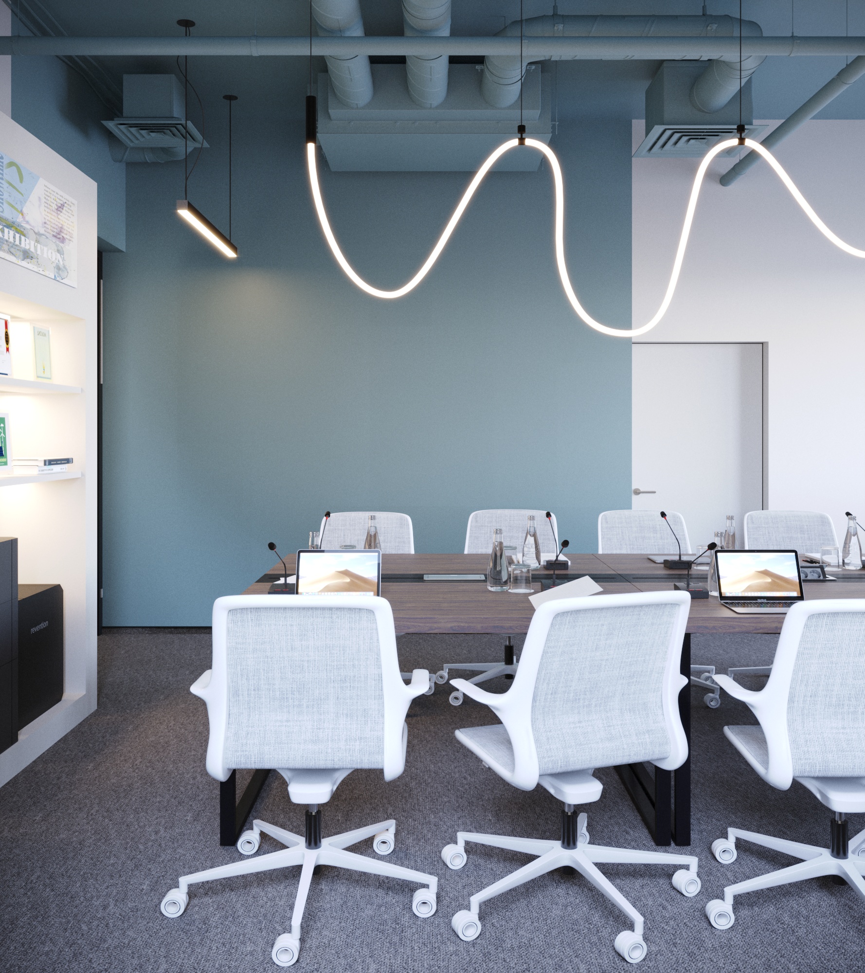 Дизайн проєкт офісу, вул. Короленківська 4 БЦ Gradient-2