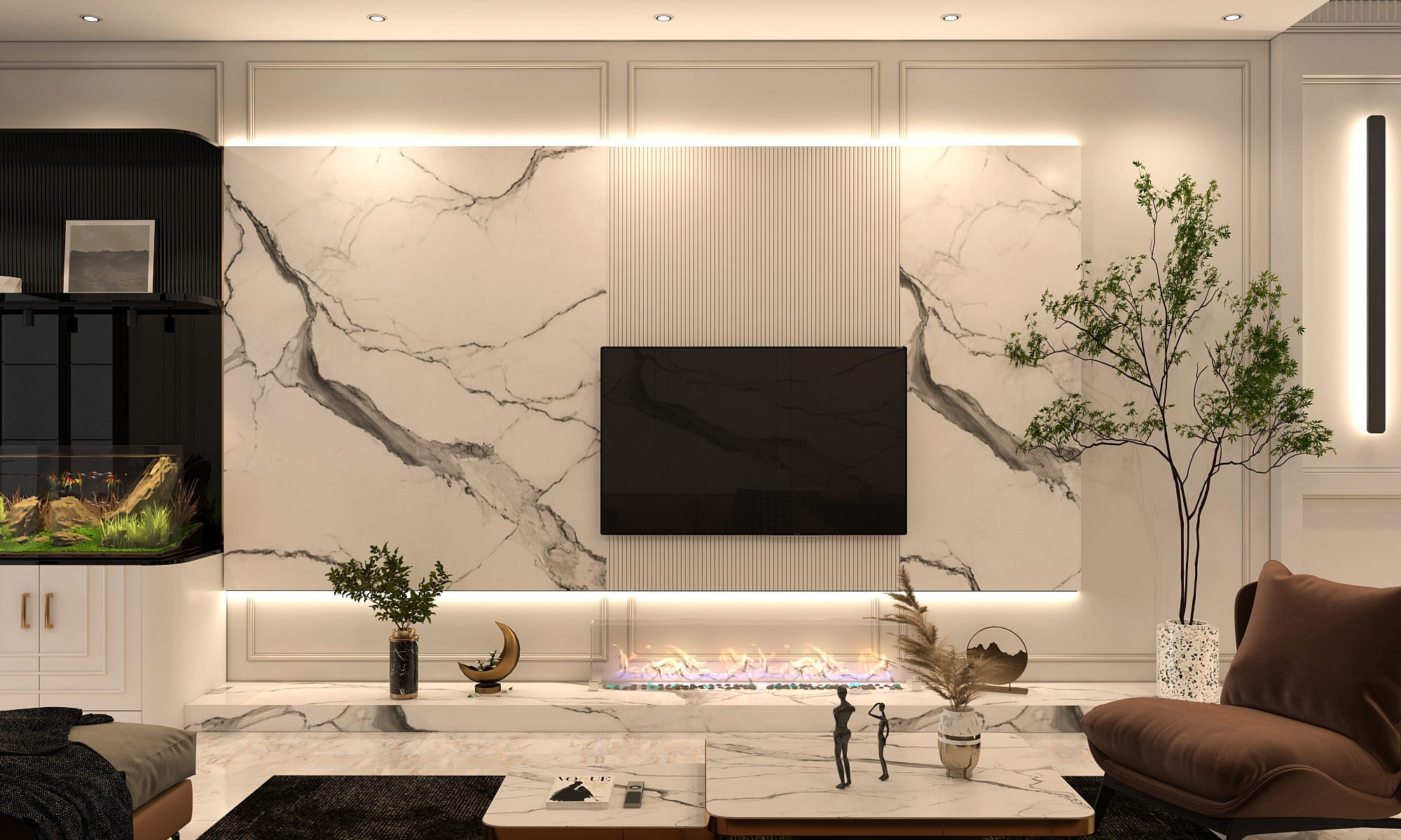 新古典主义室内装饰丨越南-6