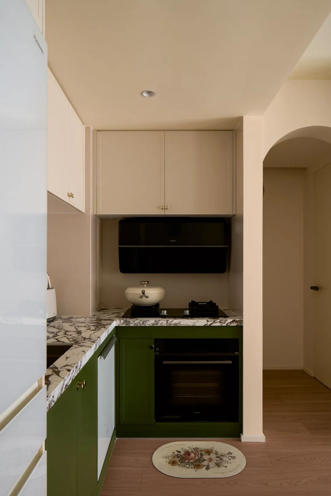 如愿实景｜岭秀名苑51㎡，在白与绿之间写下一首有关家的舒缓诗篇-30