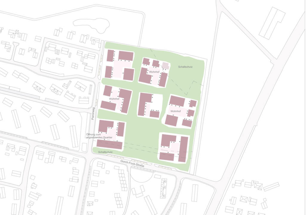 Neues Wohnquartier an der Gorch-Fock-Straße - eins:eins architekten-30