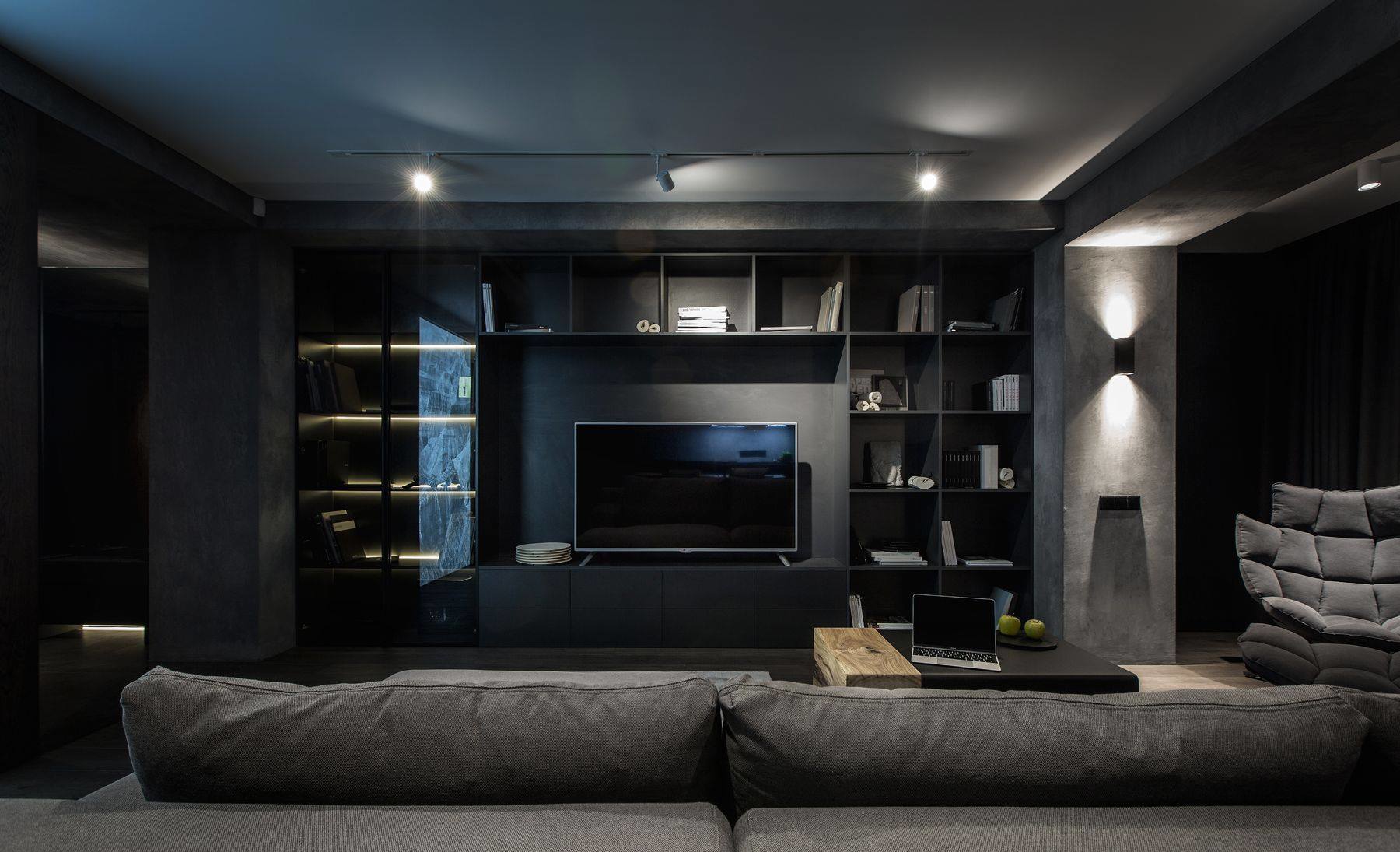 乌克兰90平米单身男子公寓-11