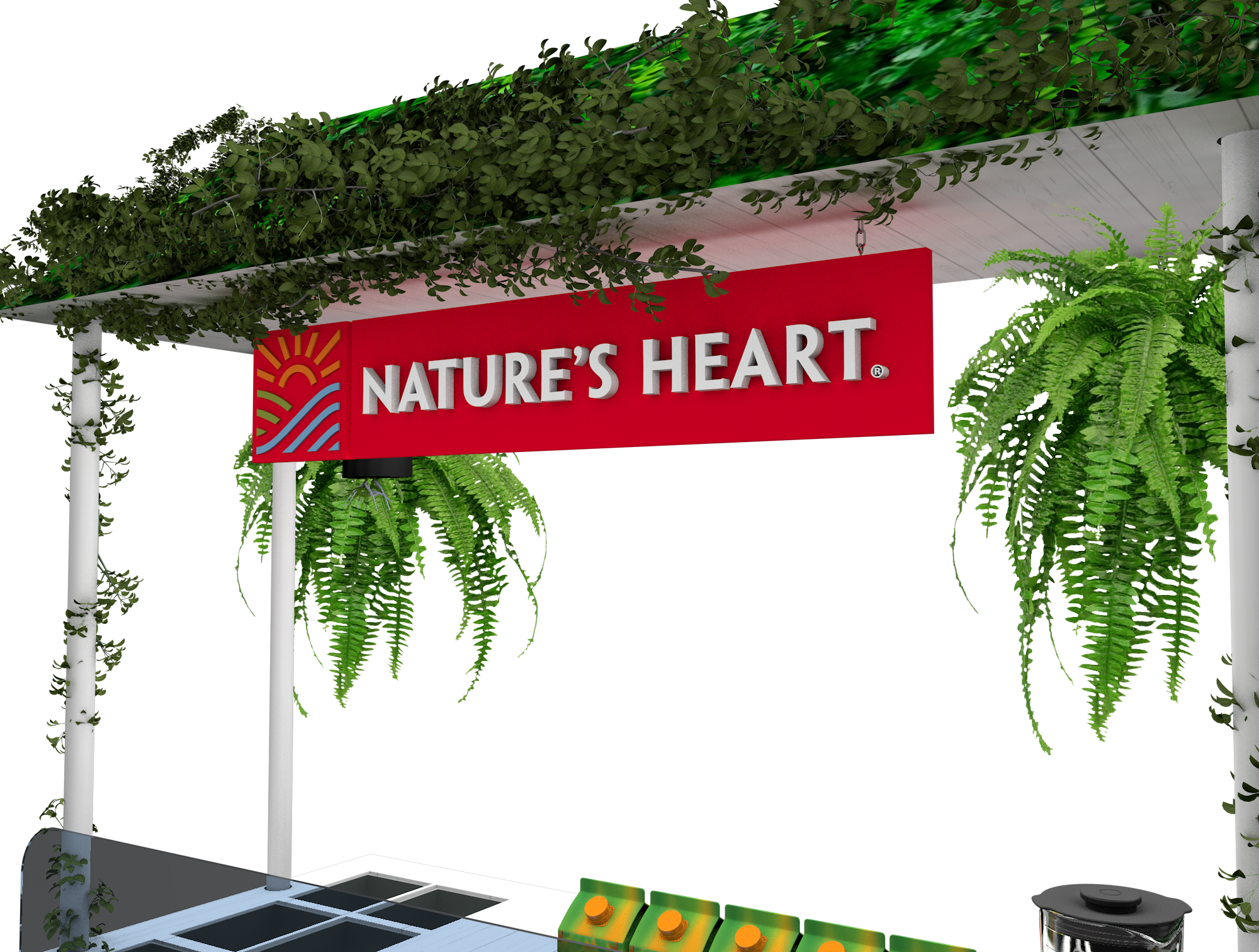 Nature's Heart - Stand para degustación-0