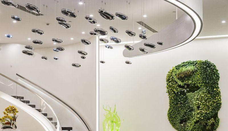 上海时代广场商办展示中心——自然艺术之美的呈现-8