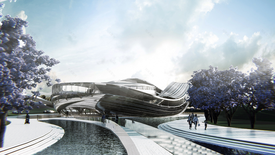 四川国际创新设计公园社区中心·能量碗 · BEHIVE Architects-20