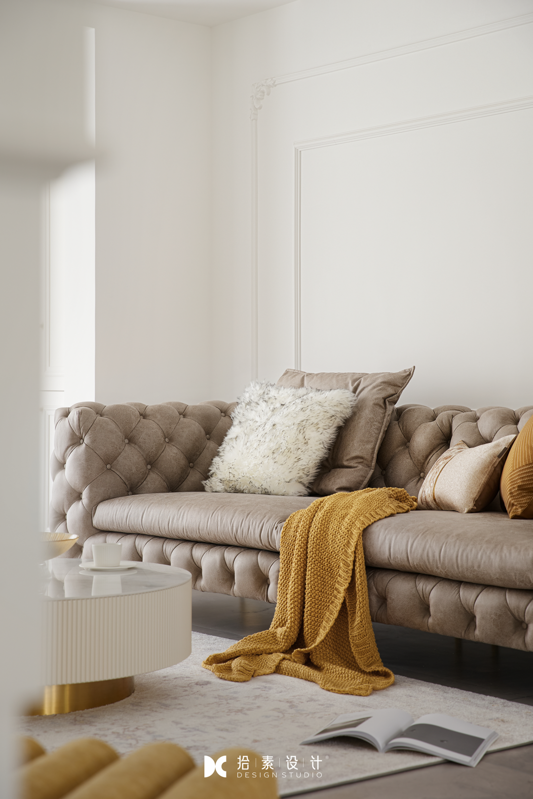 卡皮西纳花园 · 法式轻奢的多彩生活空间丨拾素設計-50