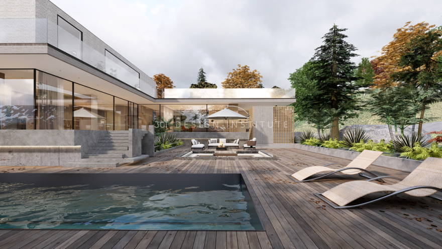 广州现代主义别墅丨中国广州丨301 设计研究所-8