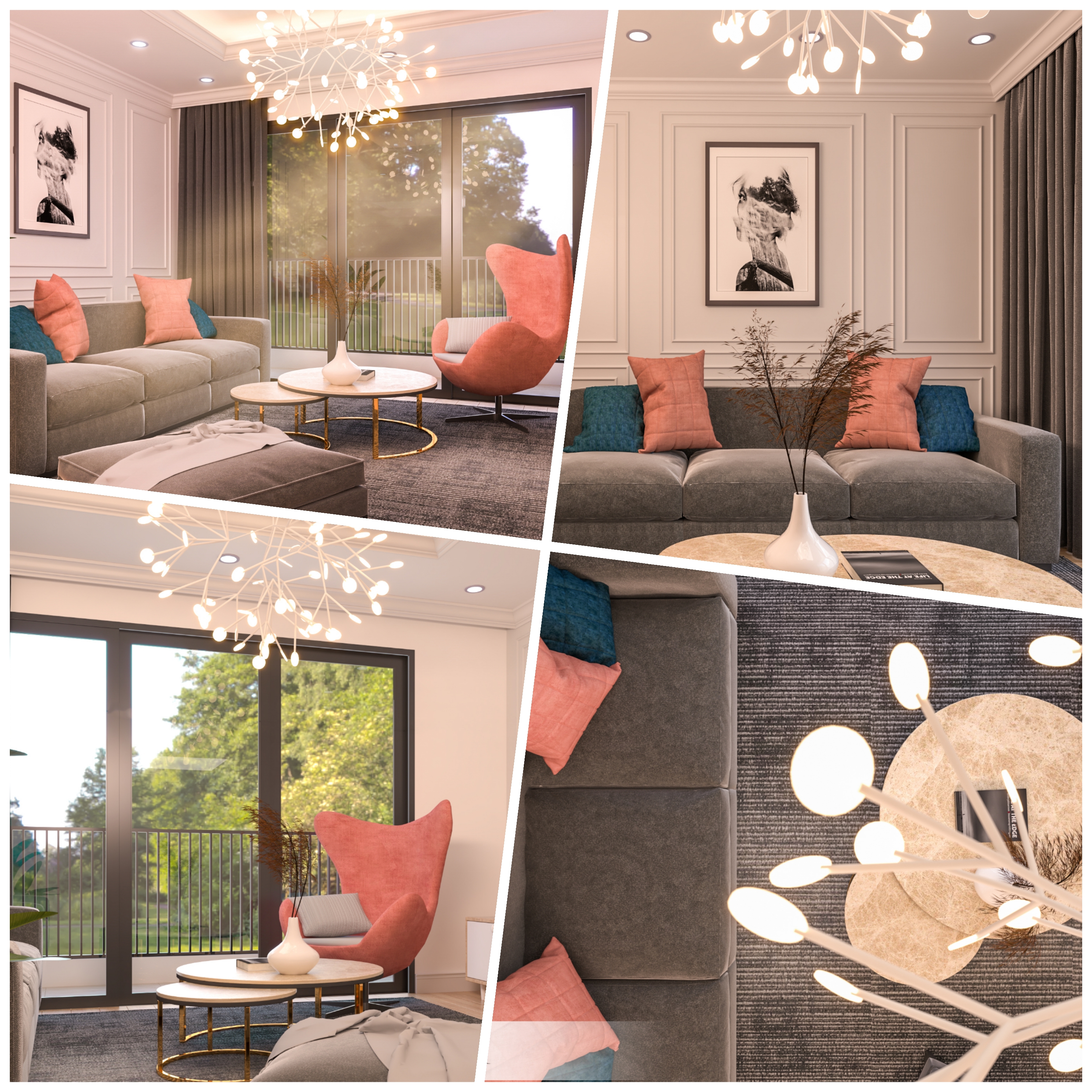 Modern Villa with a pool-14