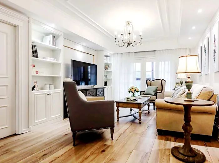 130 平米美式轻奢四室两厅,精致舒适实用-8