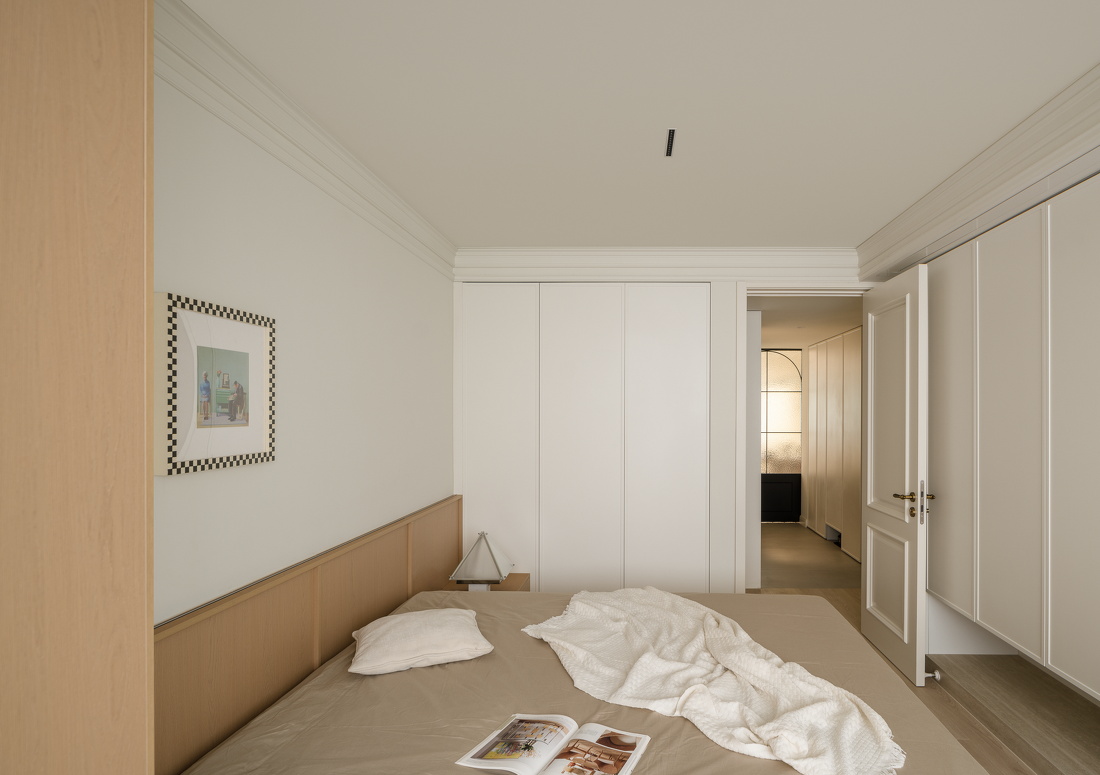 餐厨一体大洄游感知极简法式的浪漫与轻盈-61