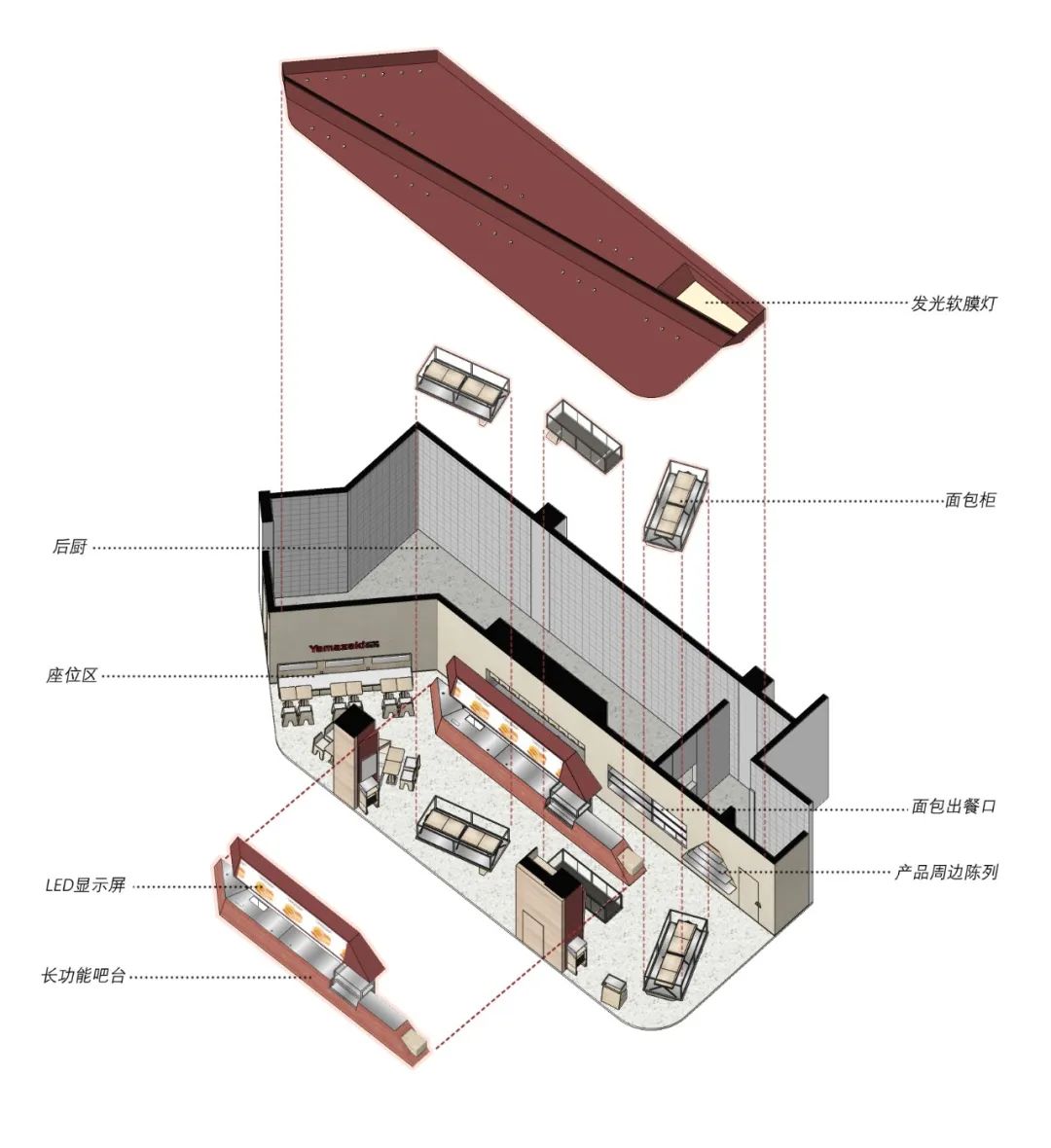 新作丨弹性工作室  山丘错叠，山崎面包店-21