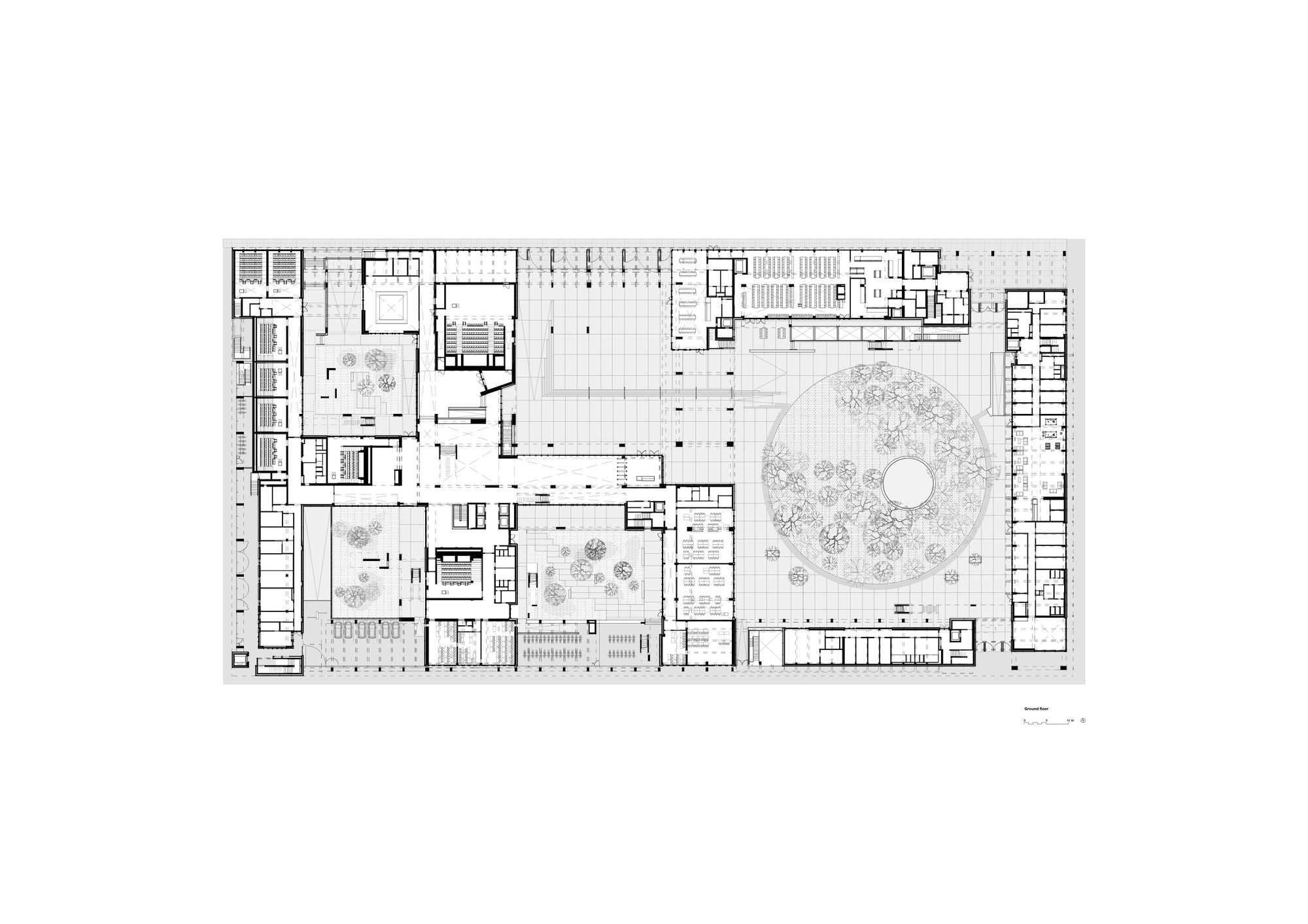 巴黎近郊 MinesTelecom 研究所丨法国巴黎丨Grafton Architects-23