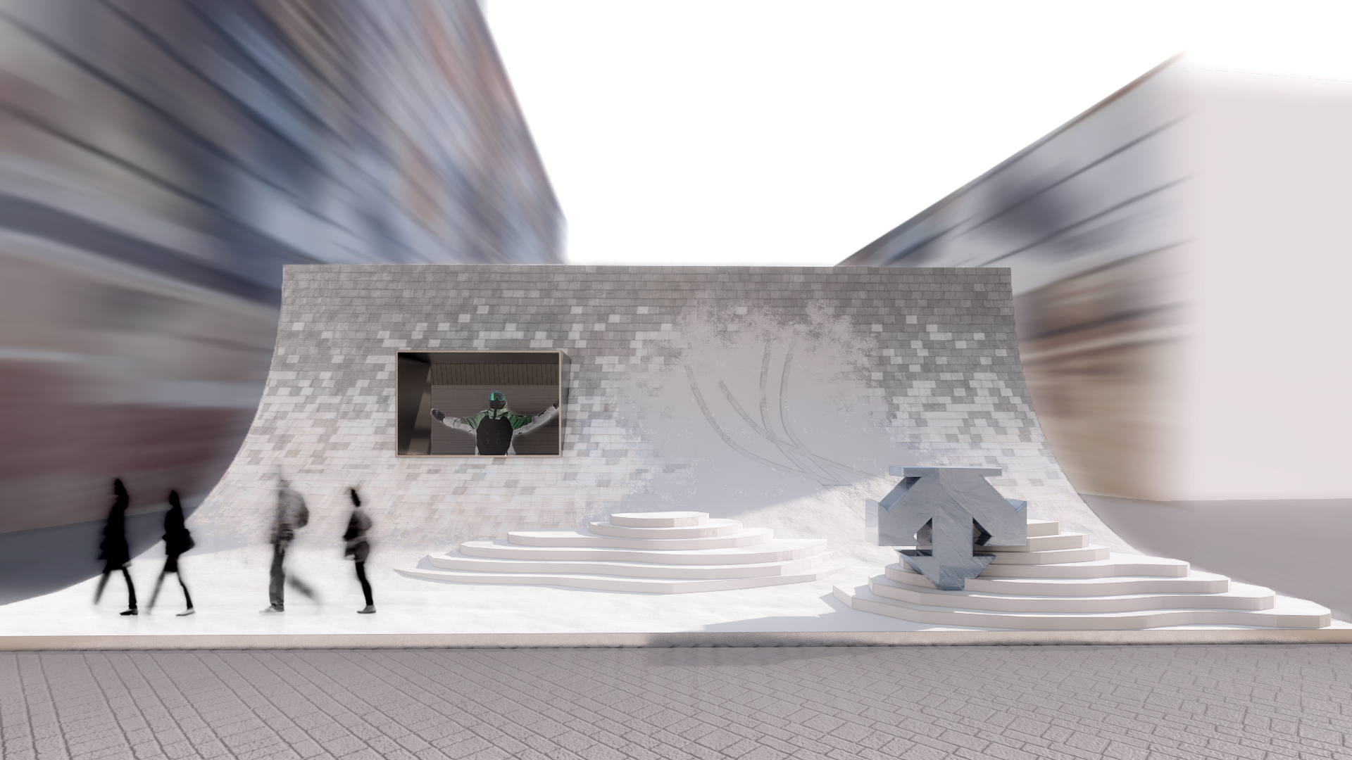 DESCENTE 快闪概念设计丨中国上海-12