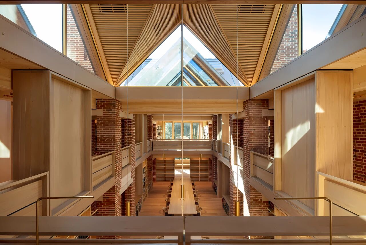 剑桥大学抹大拉学院图书馆丨英国剑桥丨Niall McLaughlin Architects-14