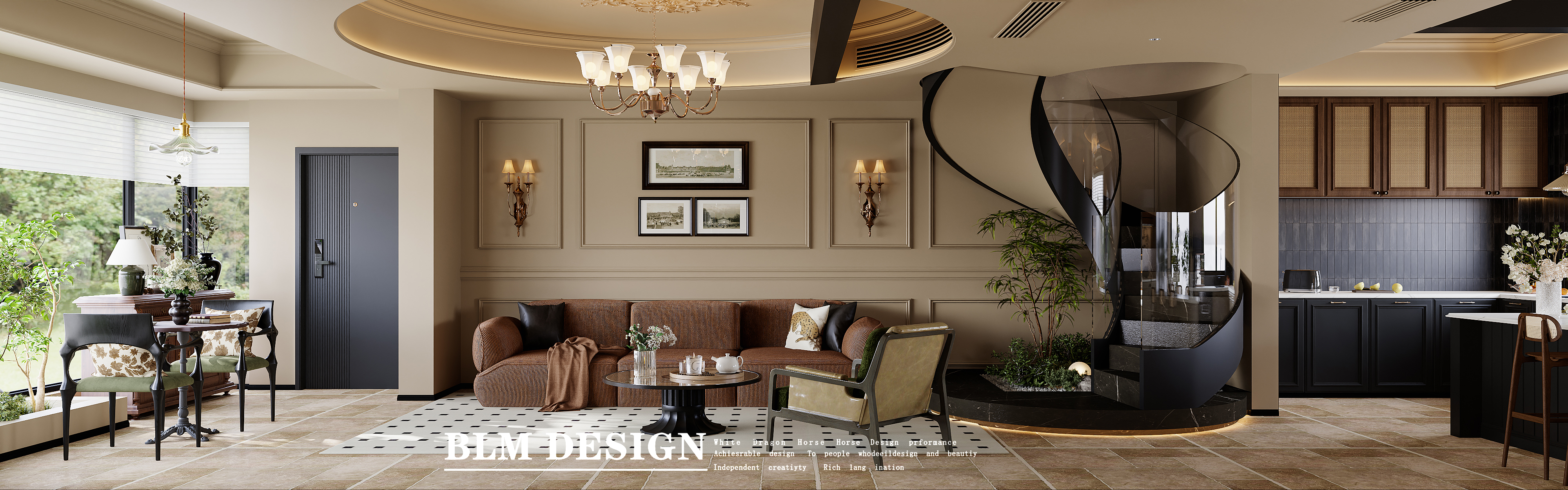 白龙马效果图-复古-1