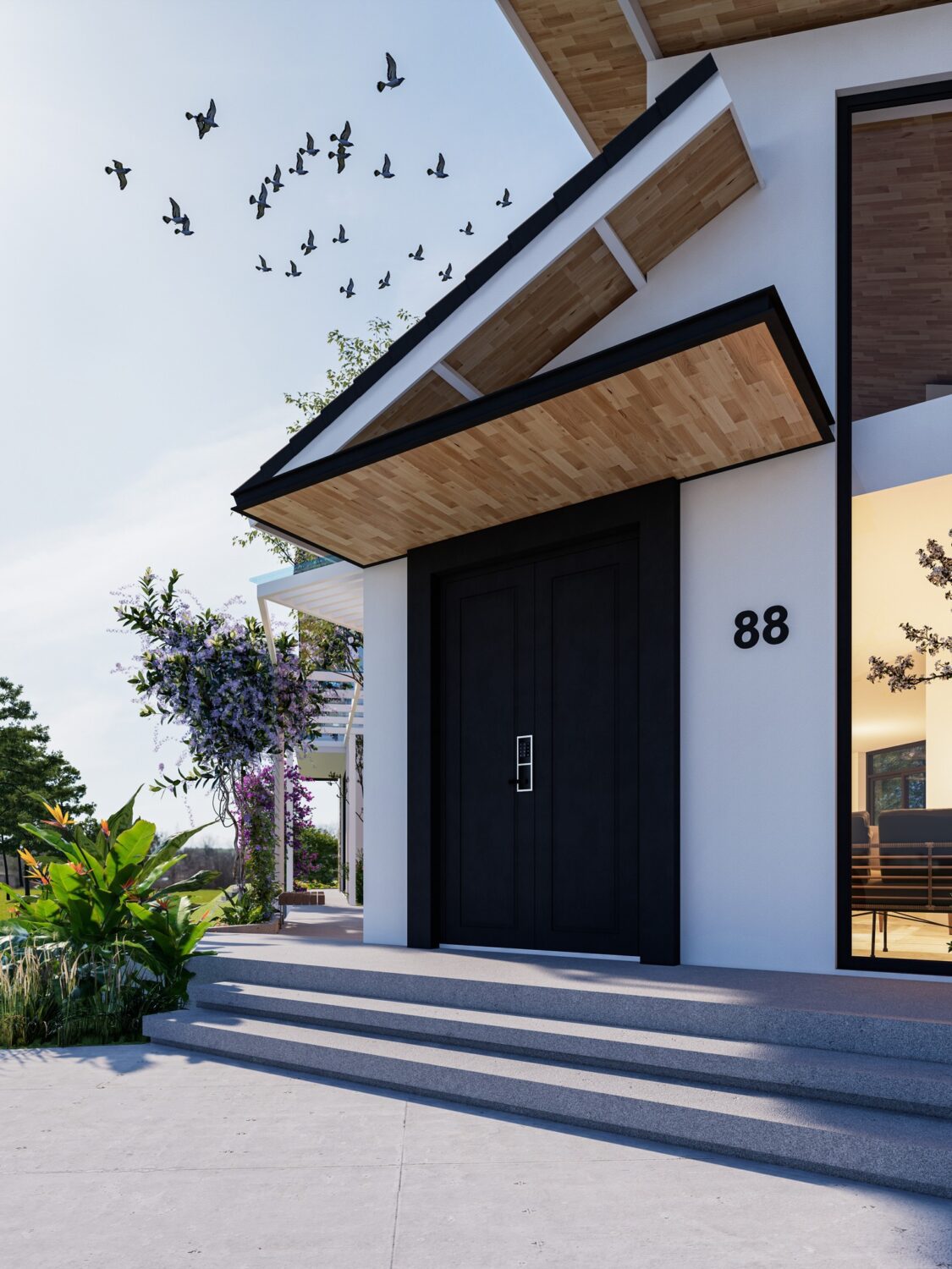 SketchUp 房屋外部模型丨Sang Nguyen-3