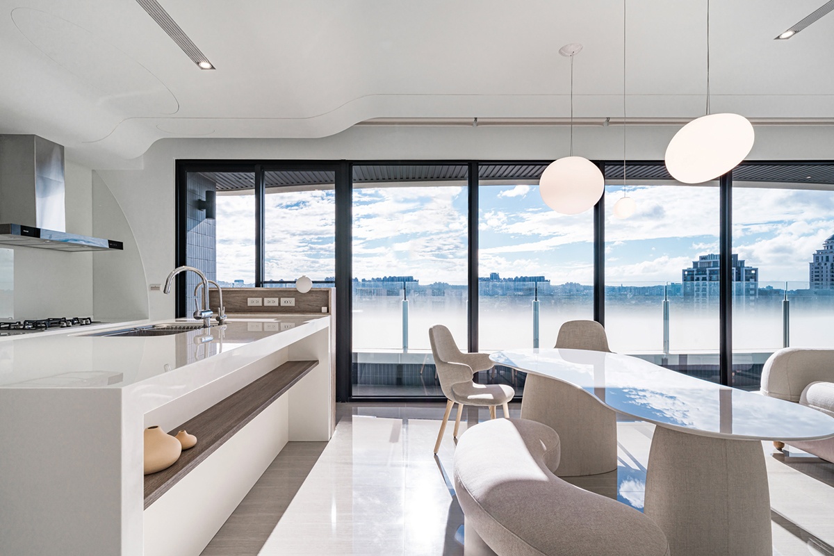 蓝天白云触手可及 顶层亲子公寓-12