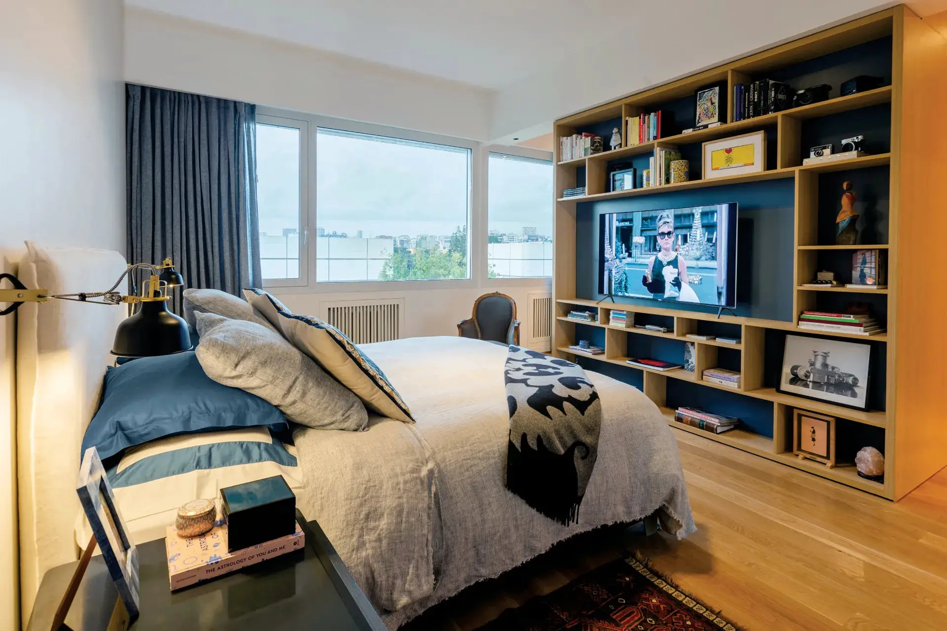 阿根廷布宜诺斯艾利斯现代公寓 | 温馨木质元素与开放空间的完美融合-10