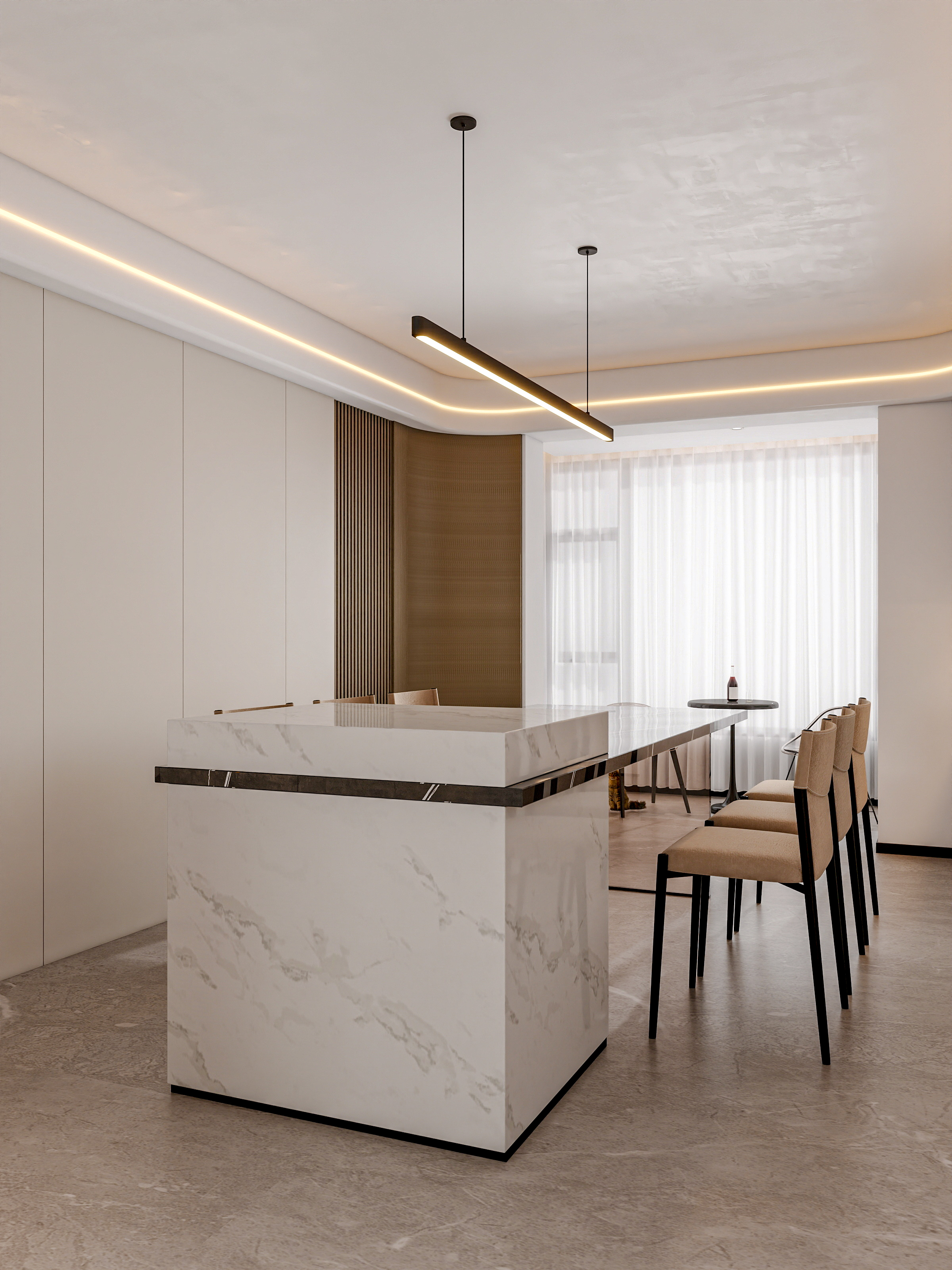 上海浅水湾花园（408平方现代简约别墅）-18