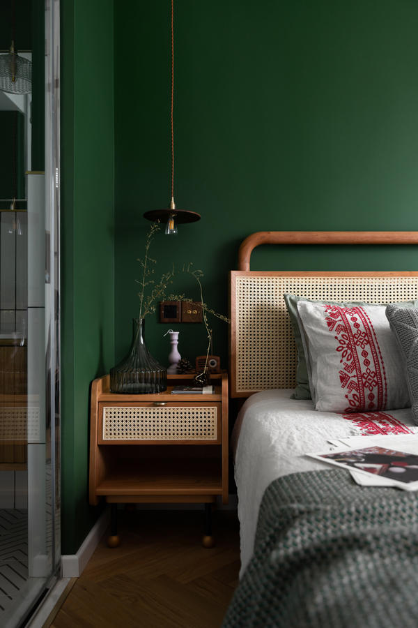 90㎡精装房爆改,复古风格摄影家专属家-32