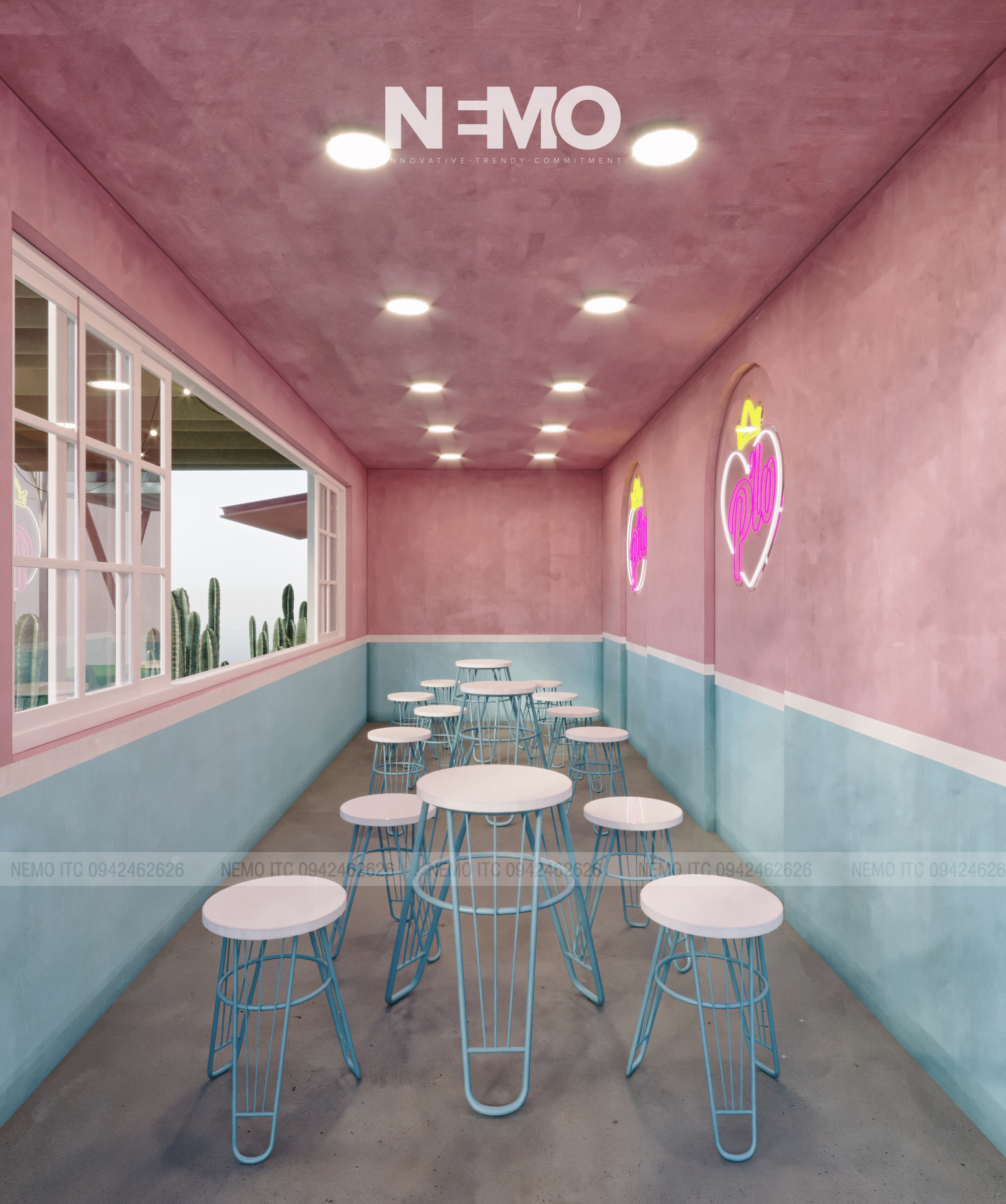 P'lo 冰淇淋&奶茶容器店丨越南丨Nemo ITC-13