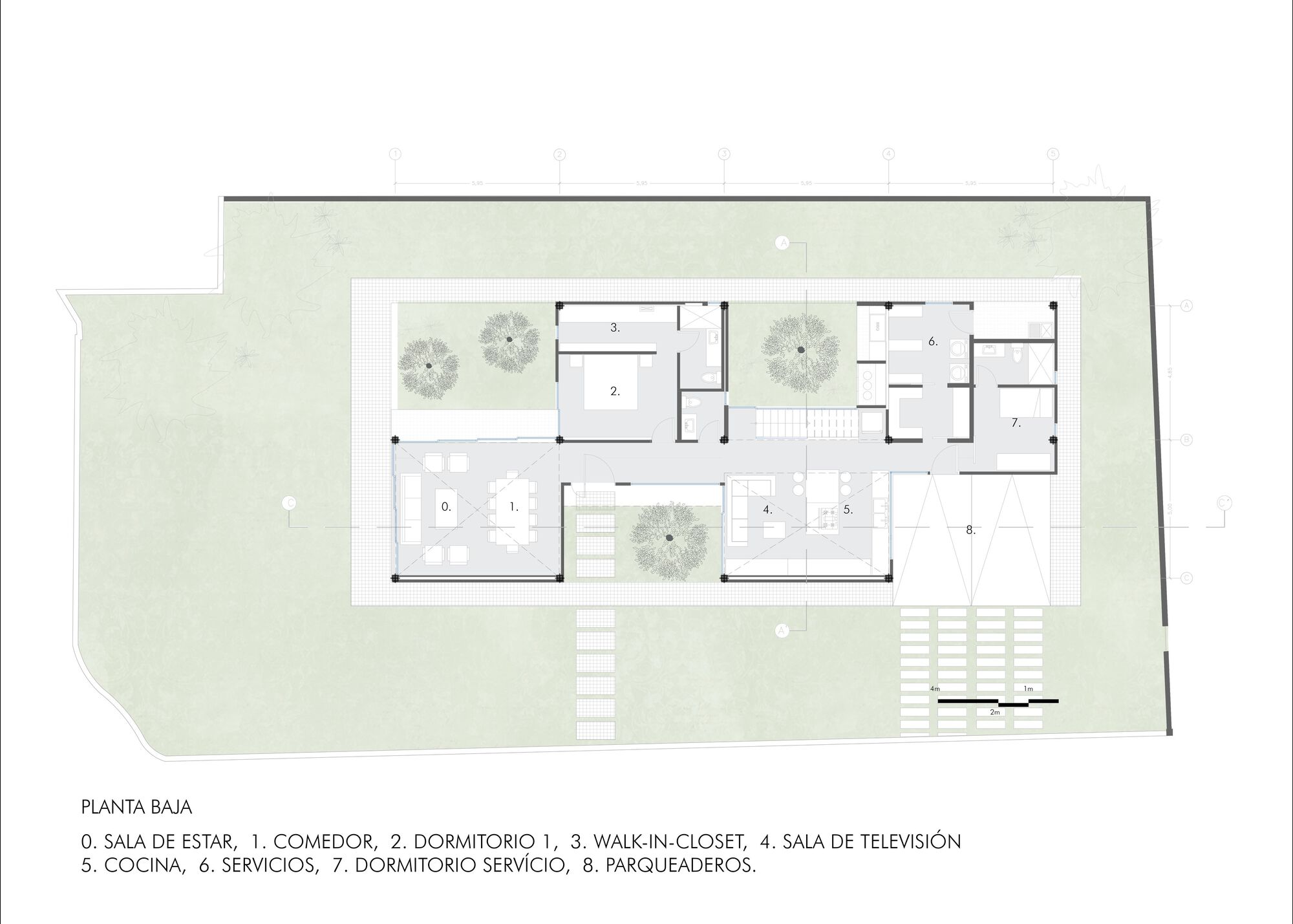 花园之间的房子丨TEC Taller EC-27