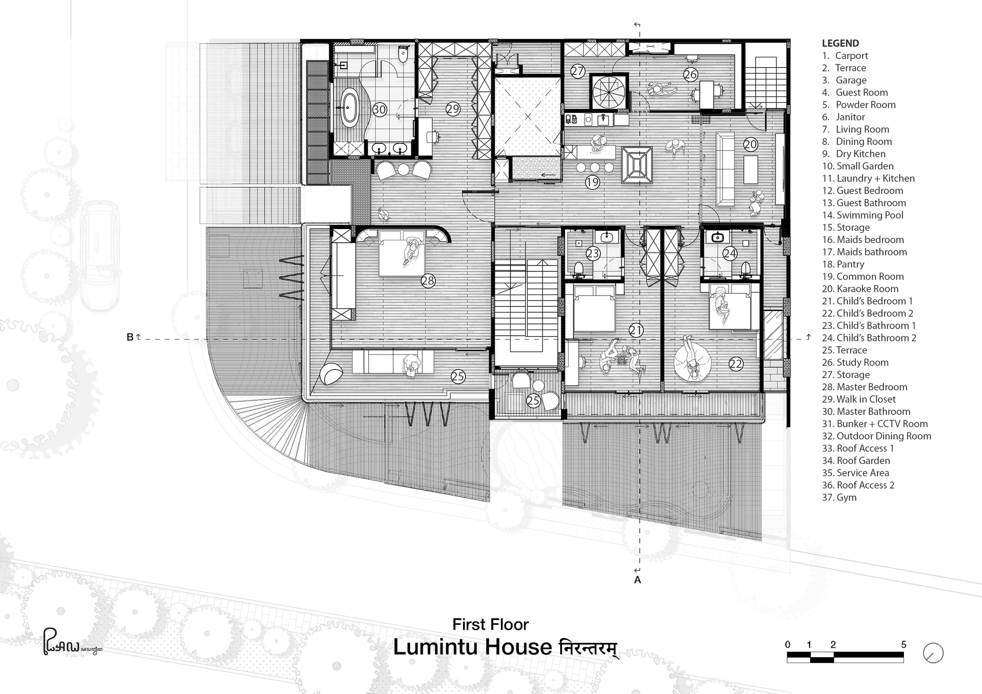 别墅丨印度丨Realrich Architecture Workshop-51