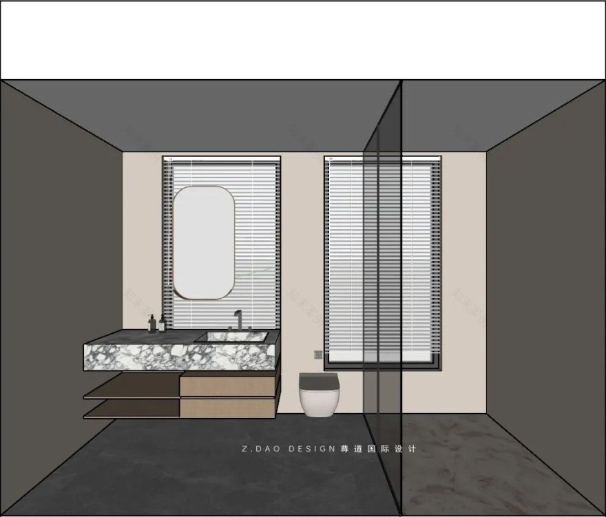 龙湖丽丰·西宸原著400㎡静奢风别墅(《喜 棠》)丨尊道国际设计-142