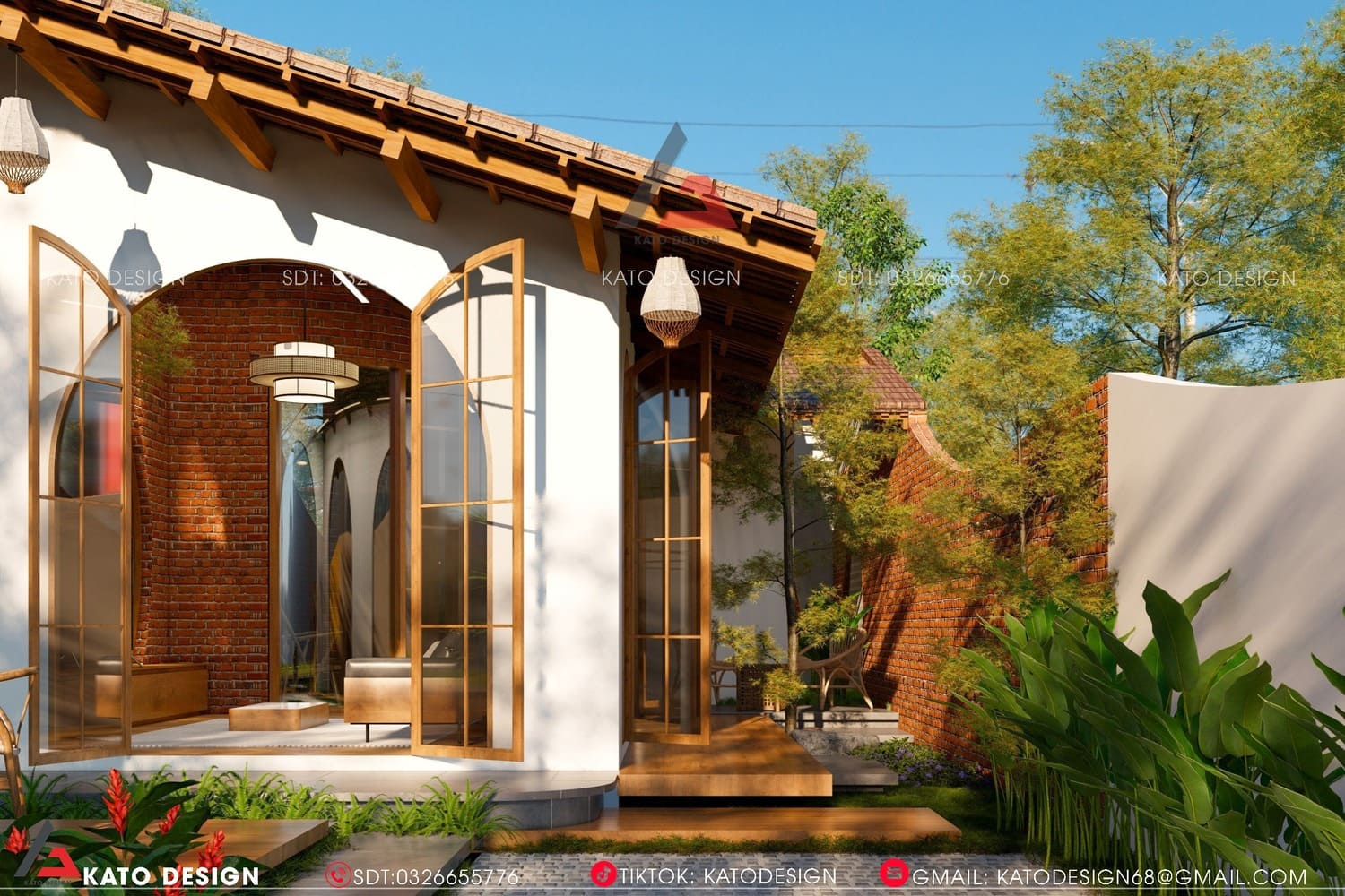 隆清屋（注：LƯƠNG THANH可能是具体人名隆清，由于缺乏更多背景信息，这里按音译处理） 丨KATO Thiết Kế-4