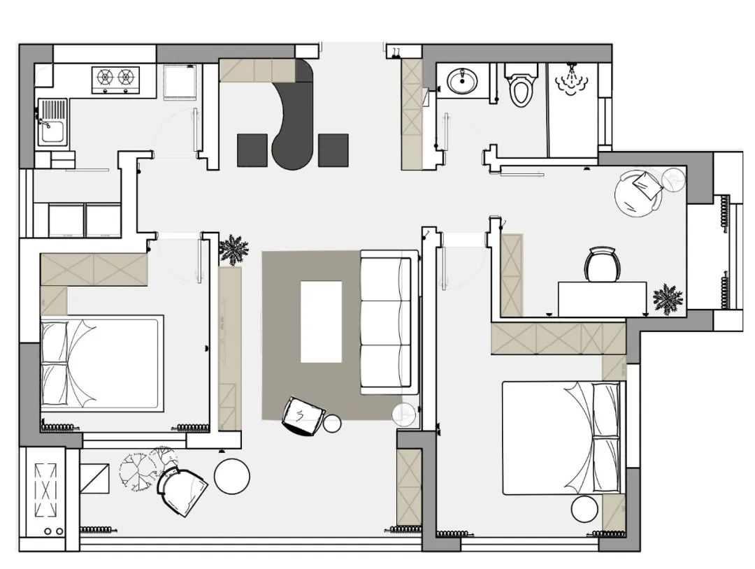 小春日和 · 成都温馨民宿设计丨中国成都丨亦舍设计-91