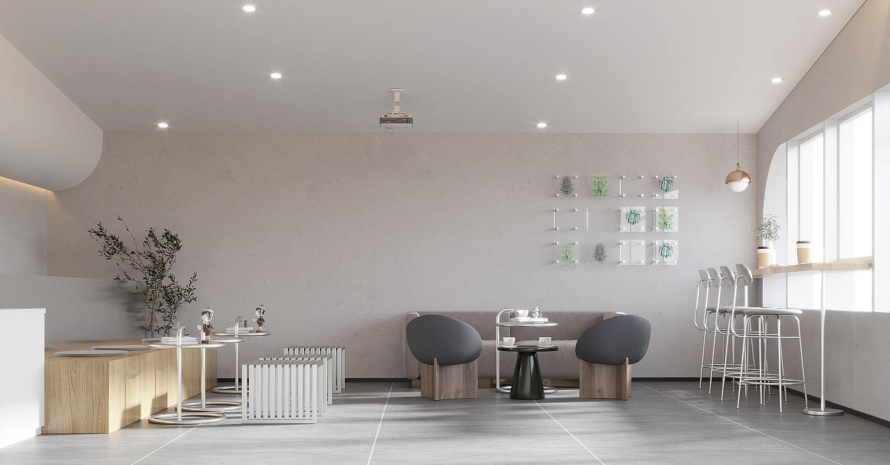 现代工装——咖啡厅-0