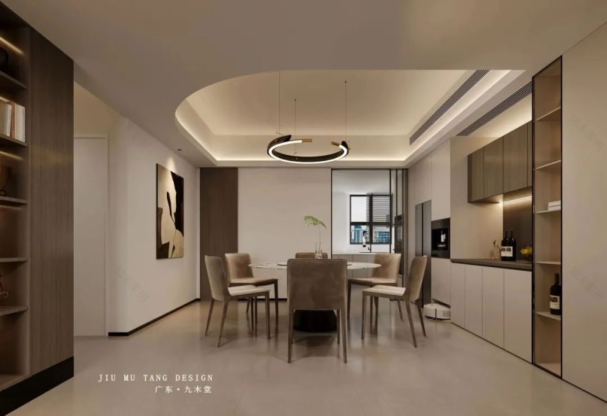 金碧尚都 177㎡现代轻奢风住宅设计丨九木堂设计-27