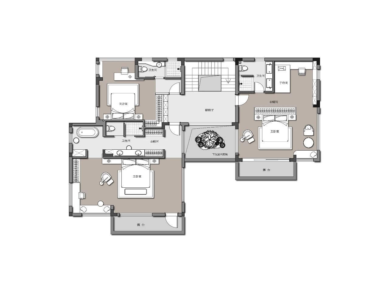 印象剑桥别墅豪宅丨中国无锡丨介吾设计-101