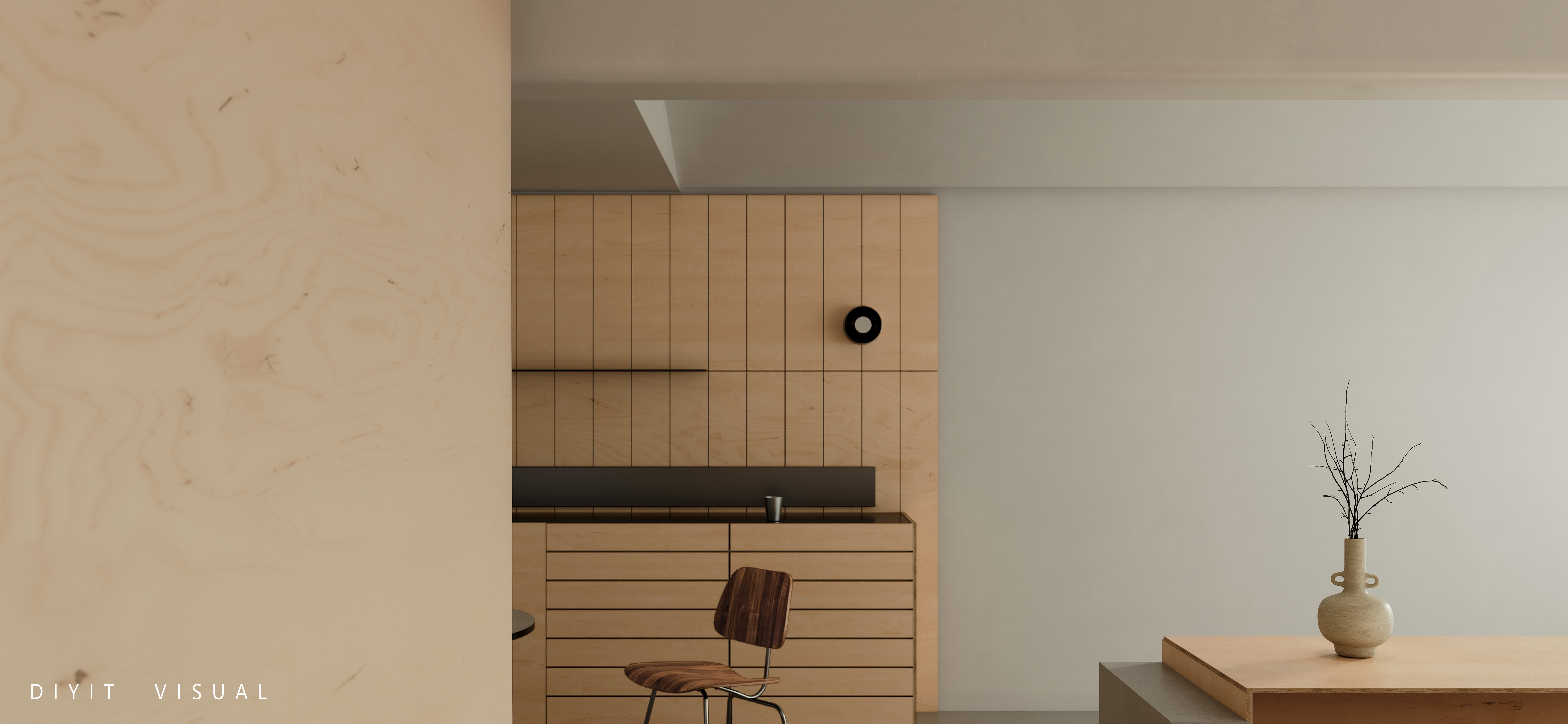 喜叻空间研究办公室实景临摹-17