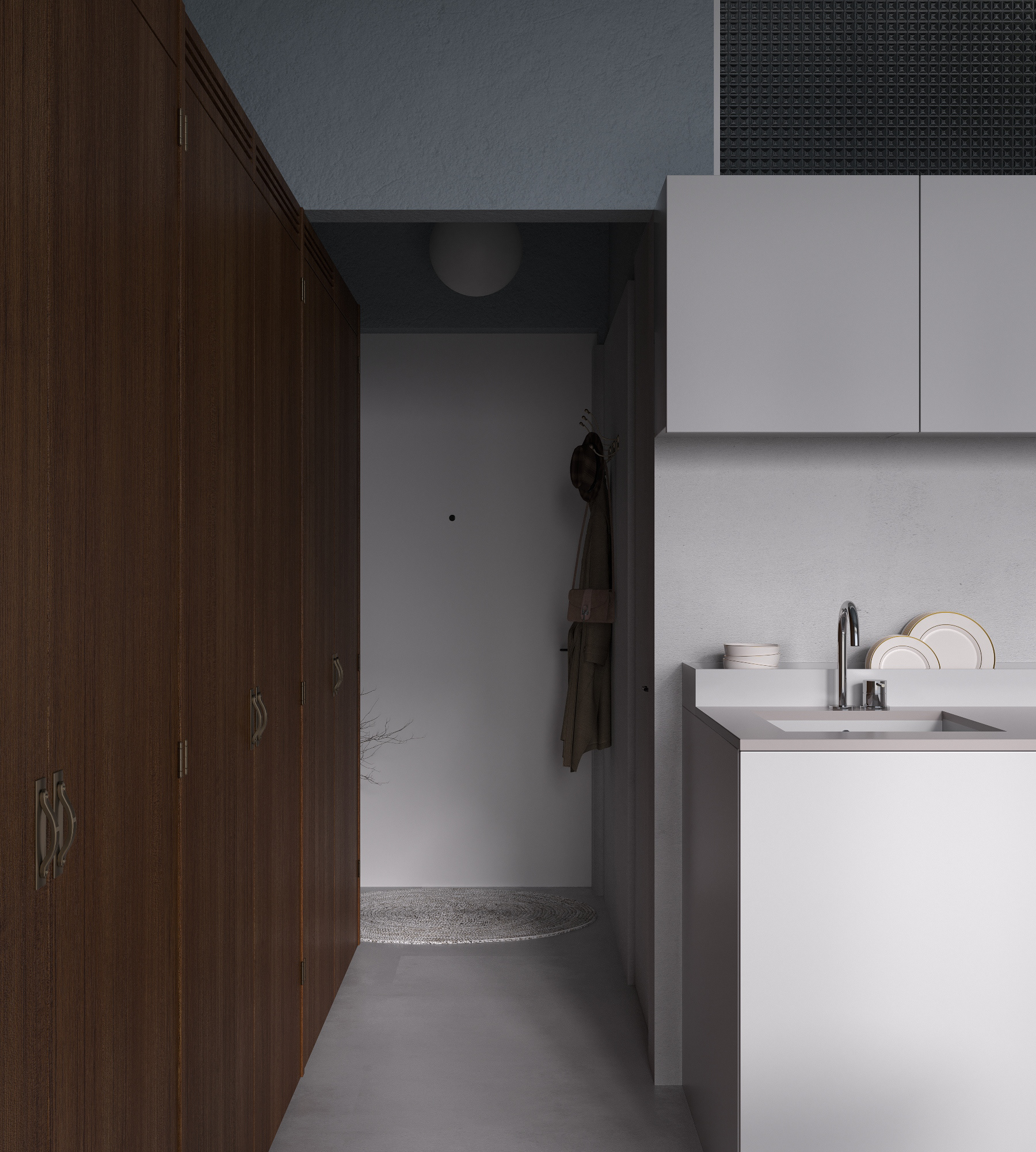 公寓;分开丨乌克兰基辅丨Daria Shmyrko-16