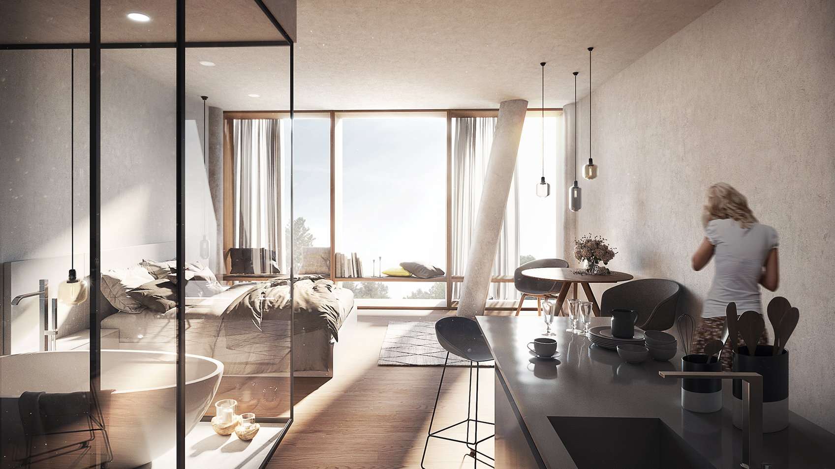 Hotel Frankfurt am Main（法兰克福美因河畔酒店）丨德国法兰克福丨Auer Weber Assoziierte-10