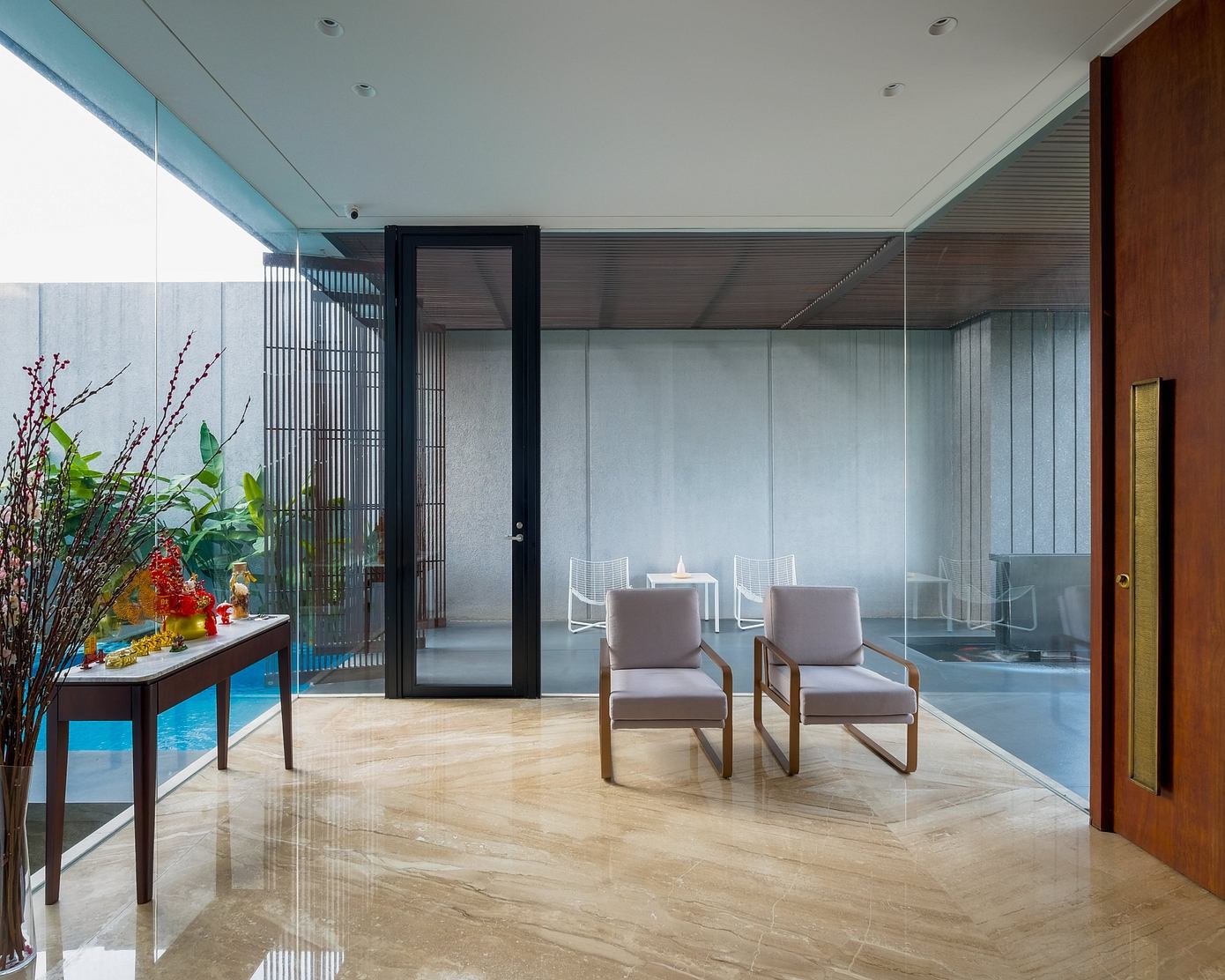 JH 住宅；JH 府邸（House常见释义为住宅；府邸等，具体需结合语境，这里取较常见的表达） 丨印度丨Cowema Studio Architect-6