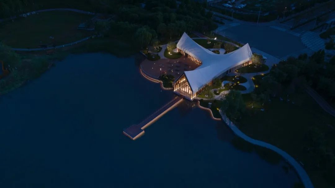 龙河中央公园湖畔餐厅丨中国河北丨SUNLAY三磊ZIG工作室-50