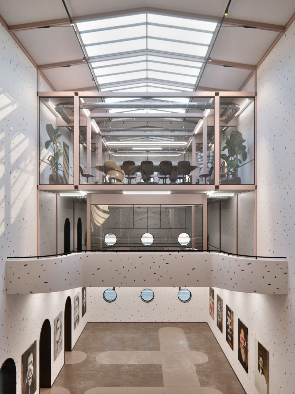 现代创意办公空间设计丨KSh Design-0